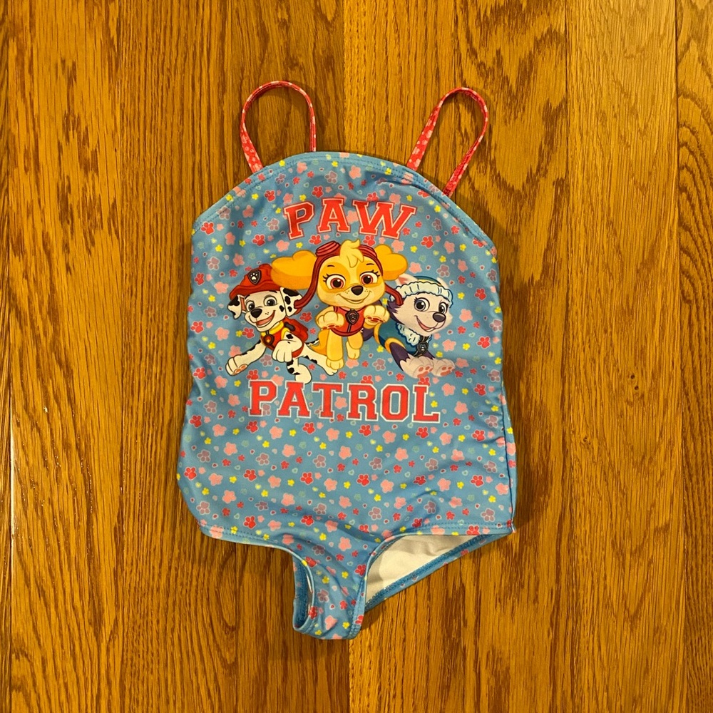 Toddler Girl Paw Patrol One Piece Bathing Suit
